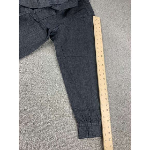 Sierra Pacific Button Down Shirt Men XL Black Sleeve Button Front Chest Pocket - Picture 9 of 9